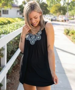 Boutique Simplified All That Jazz Tank Tunic