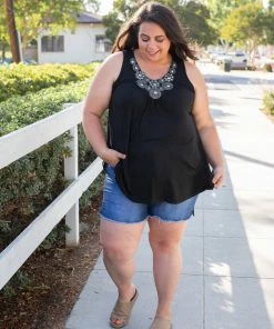 Boutique Simplified All That Jazz Tank Tunic