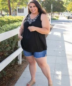 Boutique Simplified All That Jazz Tank Tunic