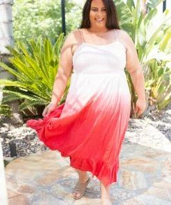 Boutique Simplified Summer Sunset Midi Dress 16 Boutique Simplified Summer Sunset Midi Dress