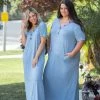 Boutique Simplified Sky's The Limit Maxi Dress