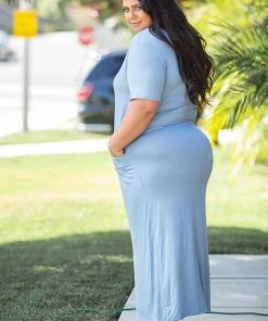 Boutique Simplified Sky's The Limit Maxi Dress