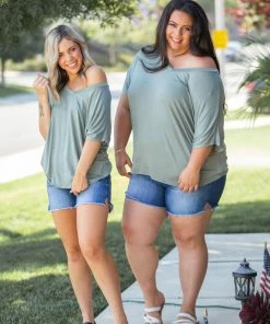 Boutique Simplified My Forever Olive Dolman