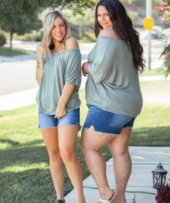 Boutique Simplified My Forever Olive Dolman