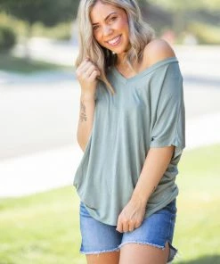 Boutique Simplified My Forever Olive Dolman