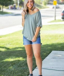 Boutique Simplified My Forever Olive Dolman