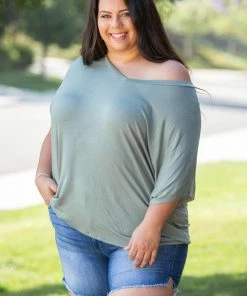 Boutique Simplified My Forever Olive Dolman