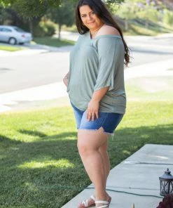 Boutique Simplified My Forever Olive Dolman