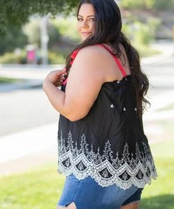 Boutique Simplified Smooth Criminal Sleeveless Top