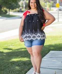 Boutique Simplified Smooth Criminal Sleeveless Top