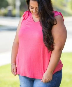 Boutique Simplified Added Touch Sleeveless Top