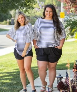 Boutique Simplified Fly Away With Me Ruffle Sleeve Top