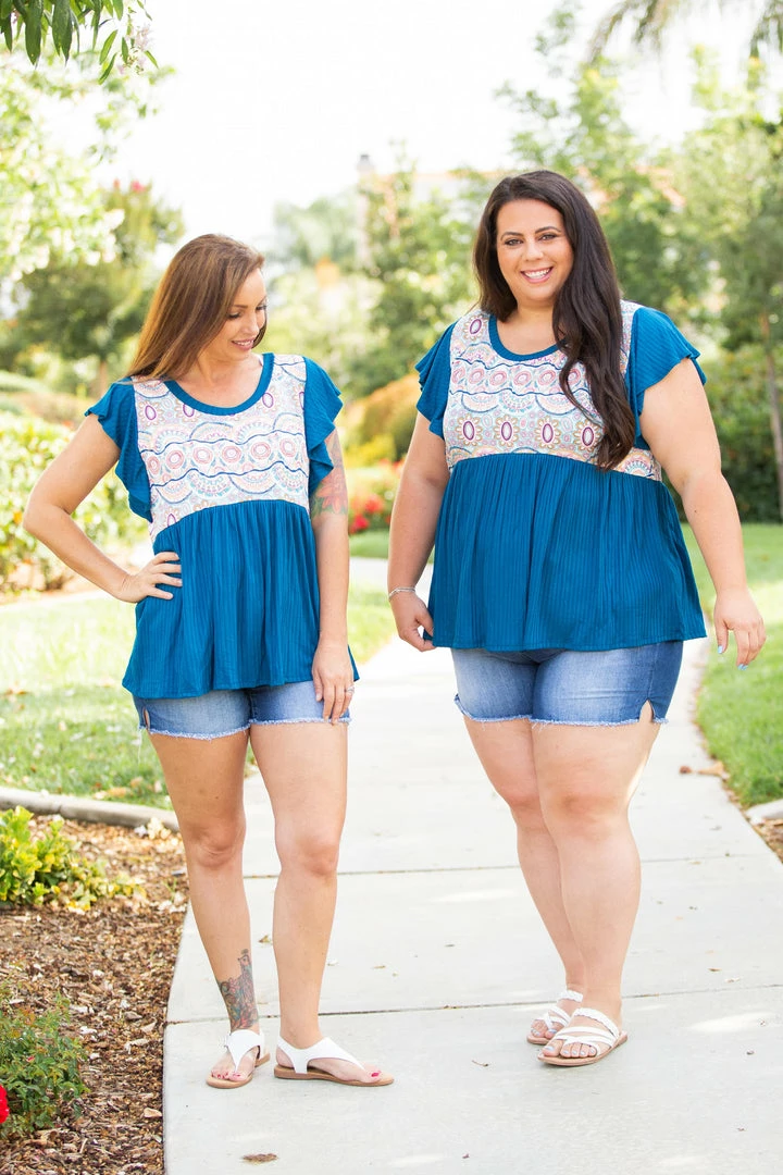 Boutique Simplified The Reef Flutter Sleeve 3 Boutique Simplified The Reef Flutter Sleeve