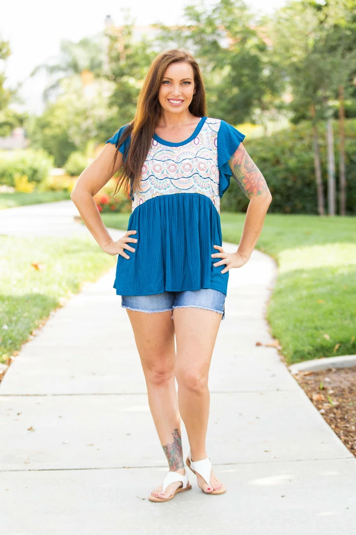 Boutique Simplified The Reef Flutter Sleeve 6 Boutique Simplified The Reef Flutter Sleeve