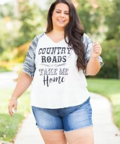 Boutique Simplified Country Roads Take Me Home