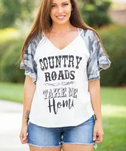 Boutique Simplified Country Roads Take Me Home