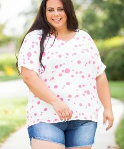 Boutique Simplified My Forever Polka Dolman