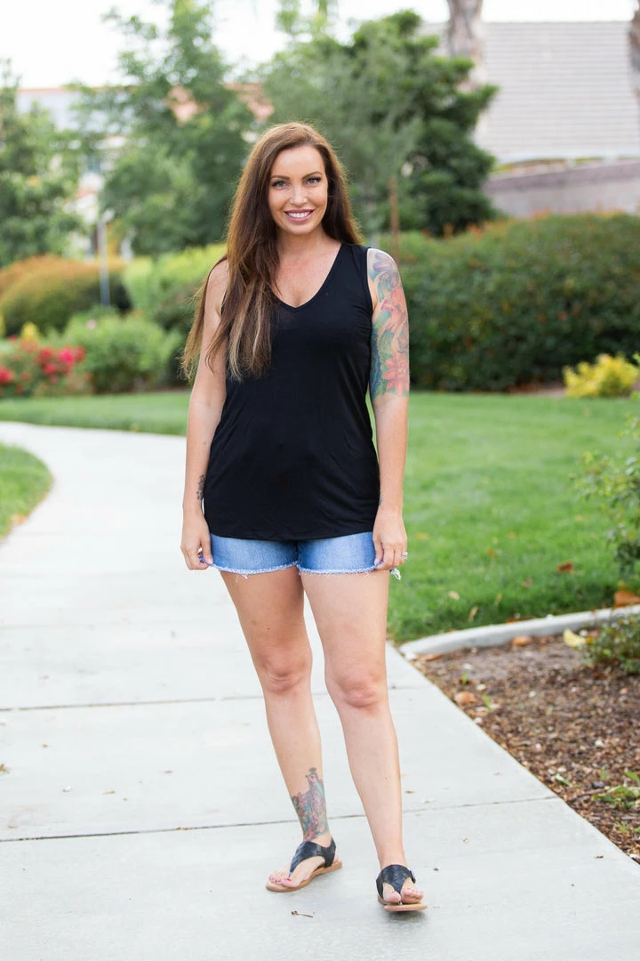 Boutique Simplified Bad To The Bone Sleeveless Top 6 Boutique Simplified Bad To The Bone Sleeveless Top