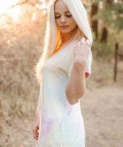 No Ship Drop Ship Living Our Best Life Tie Dye Top