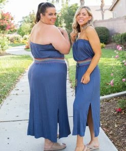 Boutique Simplified Dream On Maxi Dress