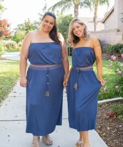 Boutique Simplified Dream On Maxi Dress