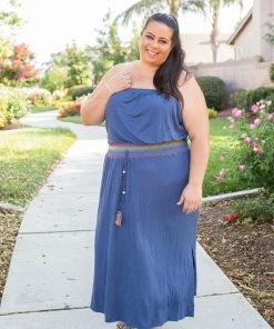 Boutique Simplified Dream On Maxi Dress