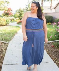 Boutique Simplified Dream On Maxi Dress
