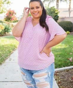 Boutique Simplified Polka My Dot Short Sleeve Top 14 Boutique Simplified Polka My Dot Short Sleeve Top