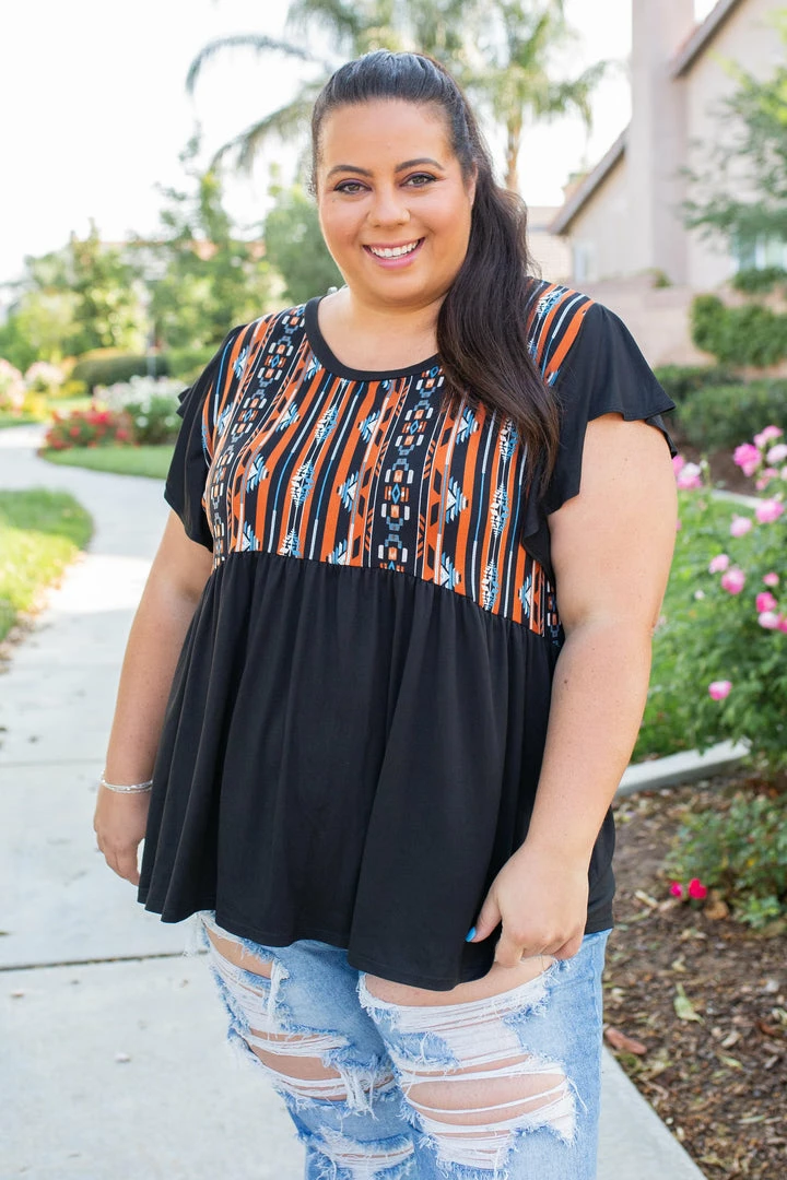 Boutique Simplified Desert Nights Flutter Sleeve 6 Boutique Simplified Desert Nights Flutter Sleeve