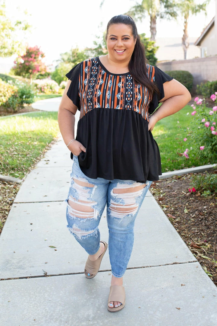 Boutique Simplified Desert Nights Flutter Sleeve 7 Boutique Simplified Desert Nights Flutter Sleeve