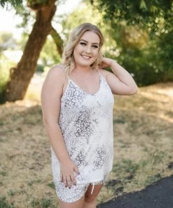 No Ship Drop Ship A Hint Of Tinsel Sleep Tank 1X