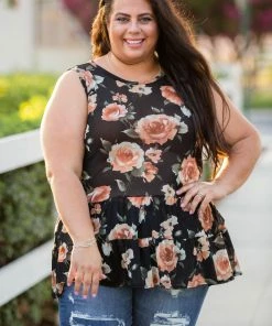 Boutique Simplified Rustic Rose Sleeveless Top 15 Boutique Simplified Rustic Rose Sleeveless Top