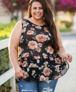 Boutique Simplified Rustic Rose Sleeveless Top 17 Boutique Simplified Rustic Rose Sleeveless Top