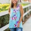Boutique Simplified Marvelous Floral Tank