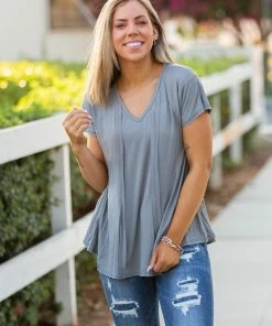 Boutique Simplified Elevated Short Sleeve Top 13 Boutique Simplified Elevated Short Sleeve Top