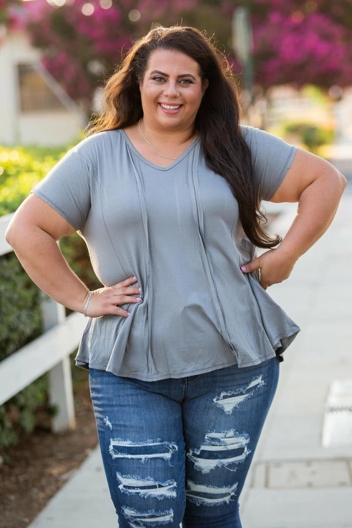 Boutique Simplified Elevated Short Sleeve Top 7 Boutique Simplified Elevated Short Sleeve Top