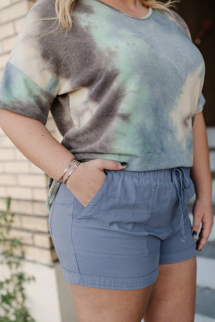 No Ship Drop Ship Tangled Up In Blue Summer Shorts 9 No Ship Drop Ship Tangled Up In Blue Summer Shorts