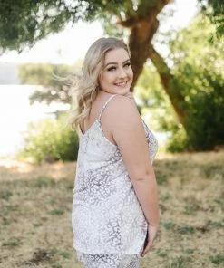 No Ship Drop Ship A Hint Of Tinsel Sleep Tank 1X