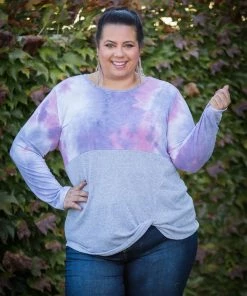 Boutique Simplified Pink Sunset Front Twist Top 9 Boutique Simplified Pink Sunset Front Twist Top