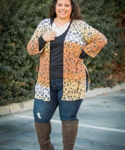 Boutique Simplified Autumn Sunset Cardigan