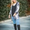 Boutique Simplified Faded To Perfection Kimono Cardigan