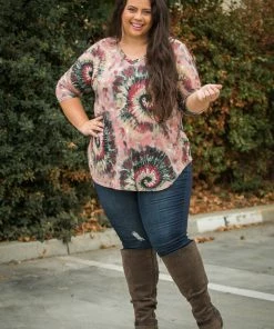 Boutique Simplified Nothing But Love V-Neck Gabby