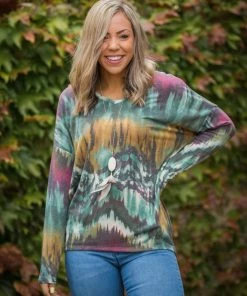 Boutique Simplified Rhythmic Beat Pullover