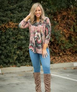 Boutique Simplified Nothing But Love V-Neck Gabby