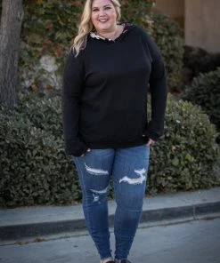 Boutique Simplified Always A Mystery Hoodie