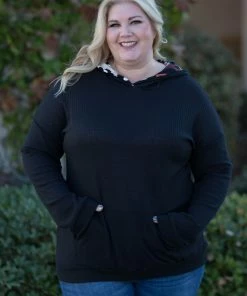 Boutique Simplified Always A Mystery Hoodie