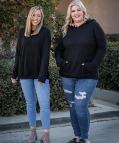 Boutique Simplified Always A Mystery Hoodie