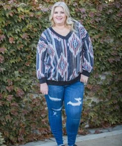 Boutique Simplified Dakota Dunes Pullover