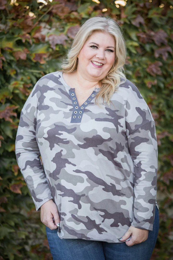 Boutique Simplified Eye On You Long Sleeve Top 3 Boutique Simplified Eye On You Long Sleeve Top