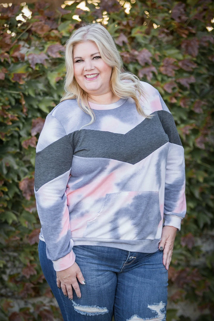 Boutique Simplified Smokey Rose Pullover 4 Boutique Simplified Smokey Rose Pullover